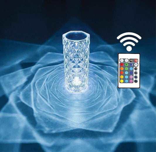 Crystal Diamond Night Lamp